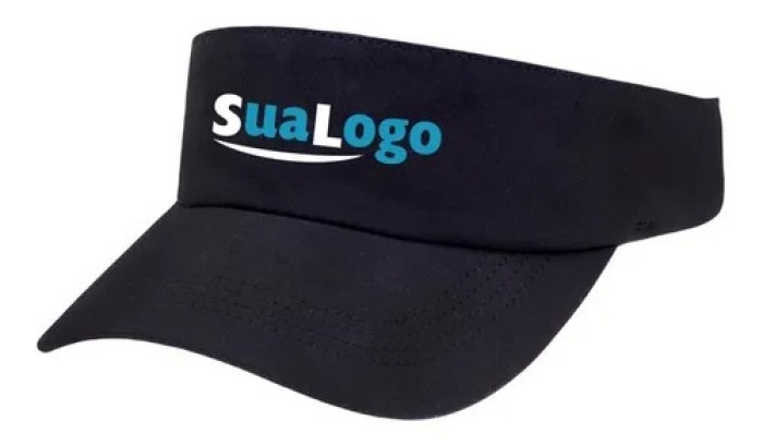 Viseira De Praia Esportiva Dry Fit Corrida Run Personalizada