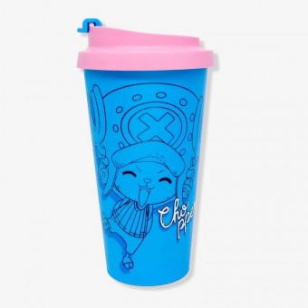 Copo Viagem Bucks 500ml One Piece Chopper Zona Criativa