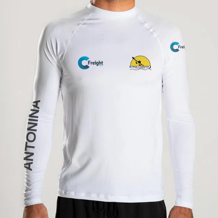 Camiseta proteção solar personalizada