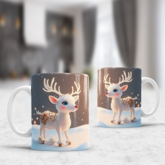Caneca Natalina Comemorativa Natal de Neve
