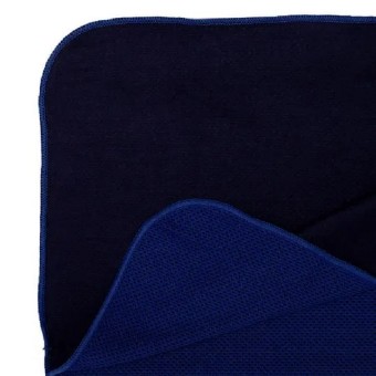 Toalha Fitness Personalizada nas Medidas 30 x 80 cm Dry Cor Azul Marinho