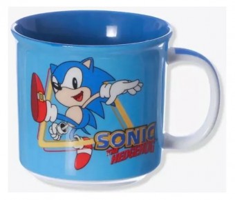 Caneca Tom 350ml Sonic Tails Knuckles