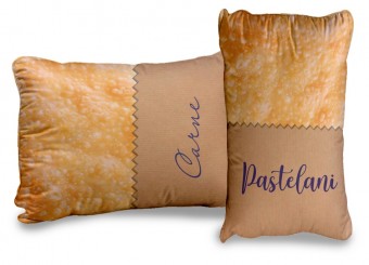 Almofada Travesseiro Divertida Pastel Personalizada 100x50