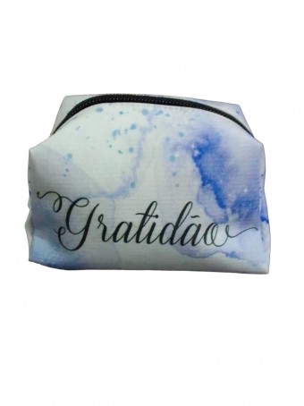 Necessaire Personalizada Gratidão - Viagem