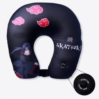 Almofada Pescoço Akatsuki Nuvem Massageadora Oficial Naruto