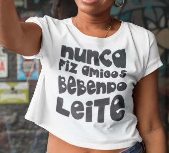Camiseta Cachaça Frase Engraçada Modelo 5
