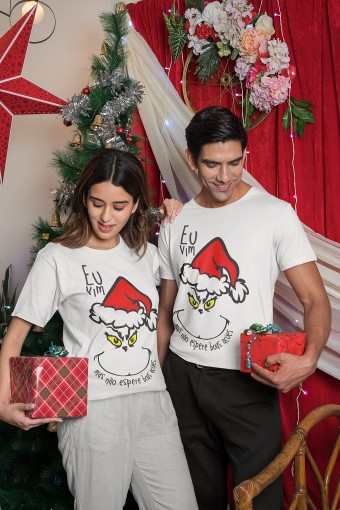Camiseta Natal Eu Vim Mas Não Espere Boas Ações