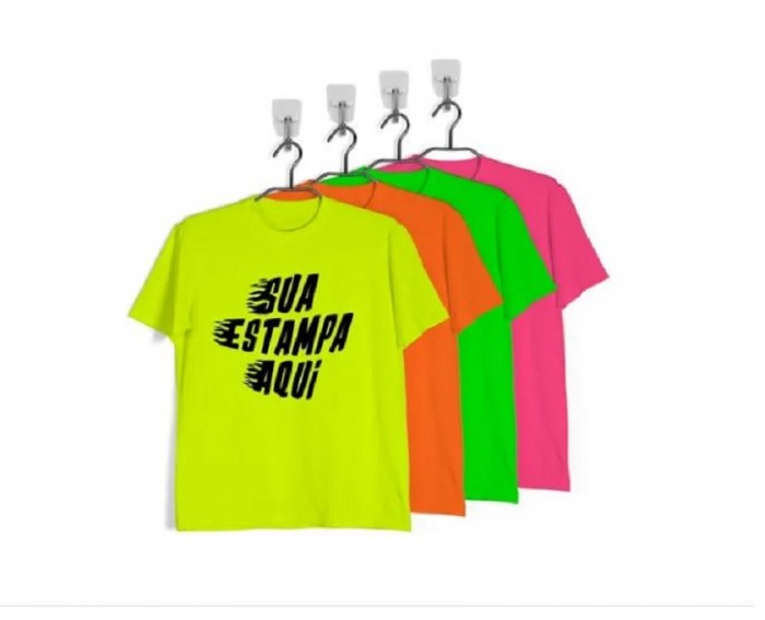 Camiseta neon personalizada