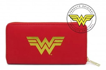 Carteira Mulher Maravilha Presente Criativo Geek Ww Original