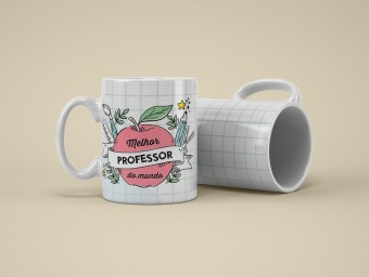 Caneca Melhor Professor(a) do Mundo