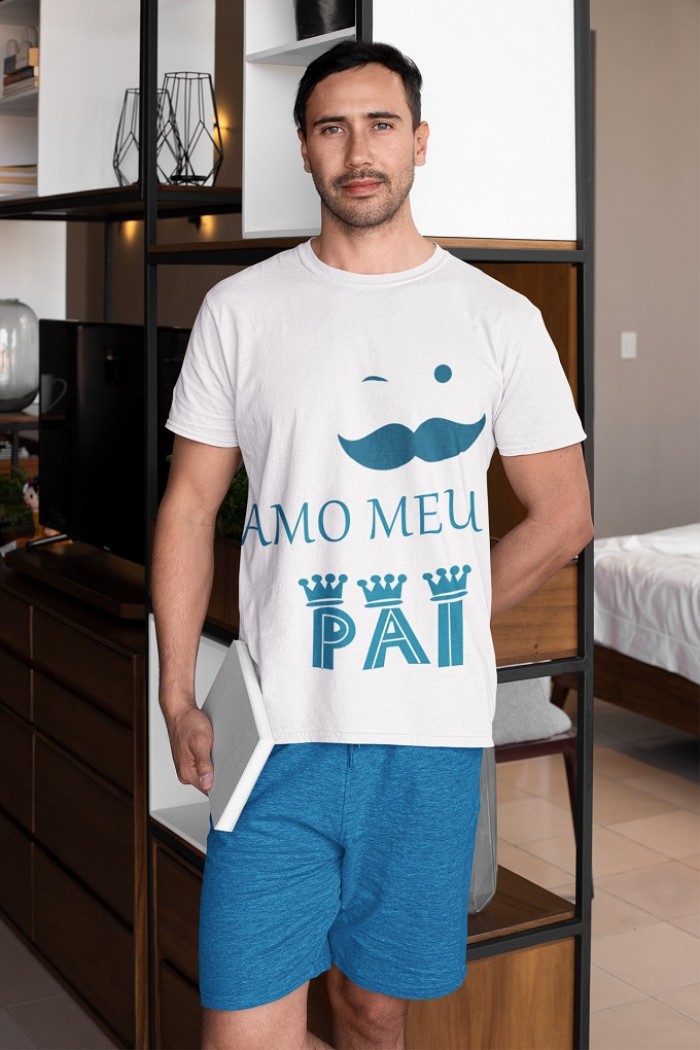 Camiseta Amo Meu Pai