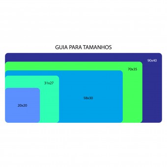 Mousepad Personalizado Costurado 58x30 - Céu Estrelado