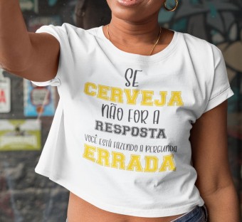 Camiseta Cachaça Frase Engraçada Modelo 2