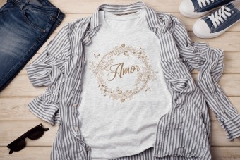 Camiseta Ano Novo Dourado Votos 2024