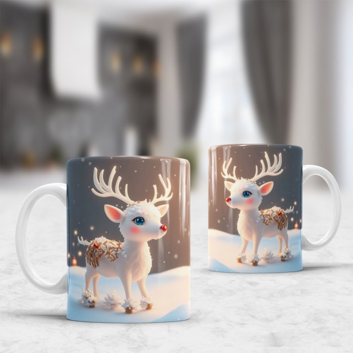 Caneca Natalina Comemorativa Natal de Neve