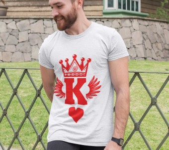 Camiseta Rei Naipe Baralho Truco Poker