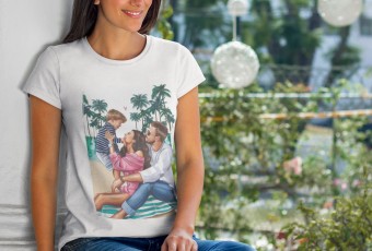 Camiseta Dia das Mães Ilustração Presente Personalizado Modelo 5