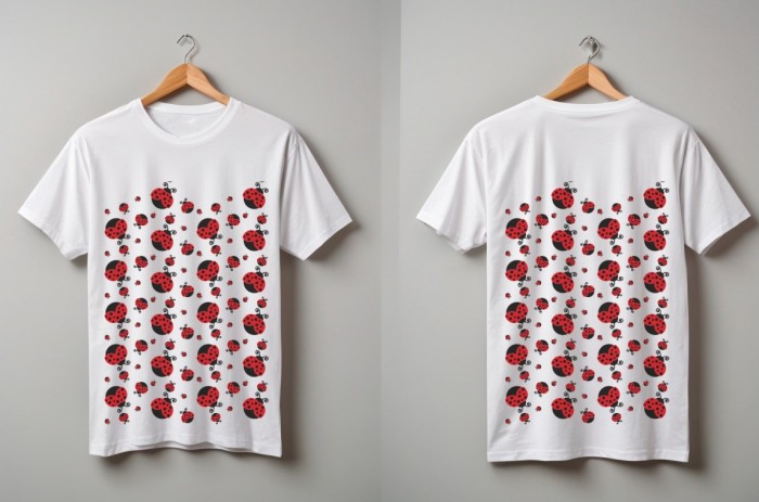 Camiseta Joaninha - Sorte - Prosperidade - Saúde