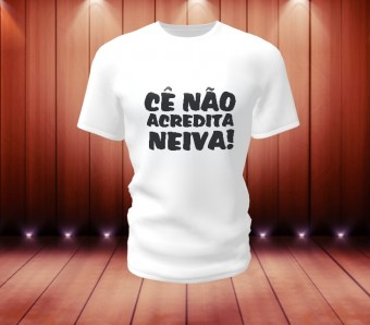Camiseta Frases Engraçadas Feminina e Masculina Modelo 8