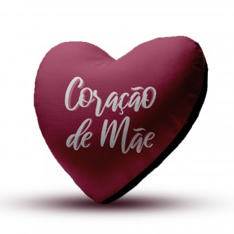 Almofada Coração - Coração de Mãe