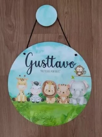 Porta Maternidade Personalizado em mdf 20cm Um Toque de Amor para o Grande Dia!