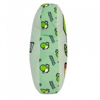 Almofada Formato Fibra Yoshi Nintendo Mario Bross Game Zc