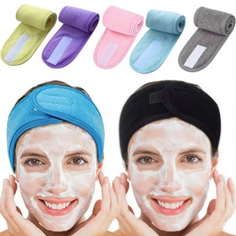 Faixa de Cabelo Atoalhada Facial Personalizada Skin Care