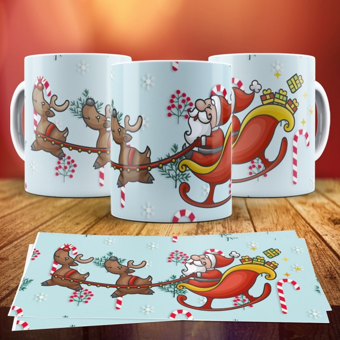 Caneca Natal Color Imagens