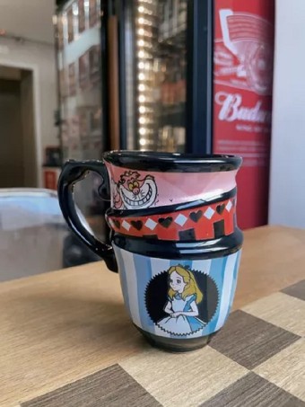 Caneca Alice no País das Maravilhas - Hora do Chá Trio 250ml