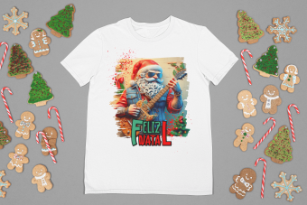 Camiseta Natal Noel do Rock 1