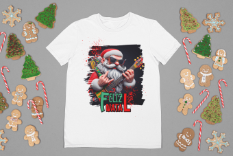 Camiseta Natal Noel do Rock 2