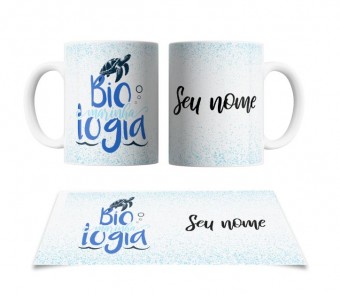Caneca Personalizada - Coleção - Profissões - Biologia Marinha 
