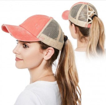 Bone Feminino Saída Rabo de Cavalo Esportivo - Varias Cores