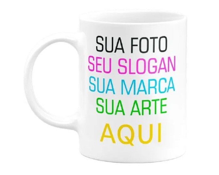 Caneca Personalizada Escrevo a História do Futuro