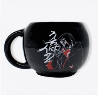 Caneca de Porcelana 3d Naruto Itachi Akatsuki 450ml Oficial