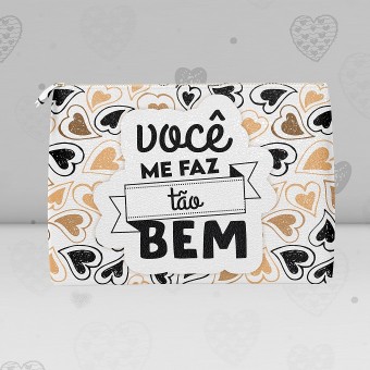 Necessaire Personalizada Estojo Viagem Organizador Bolsinha
