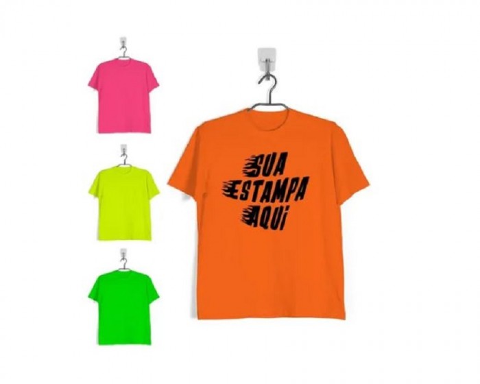 Camiseta neon personalizada