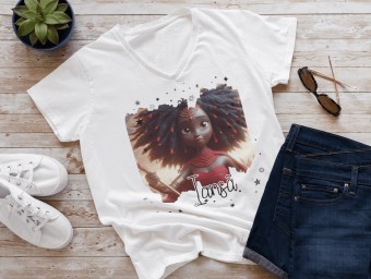Camiseta Iansã Coleção Orixás - Temos camisetas de Todas as Cores