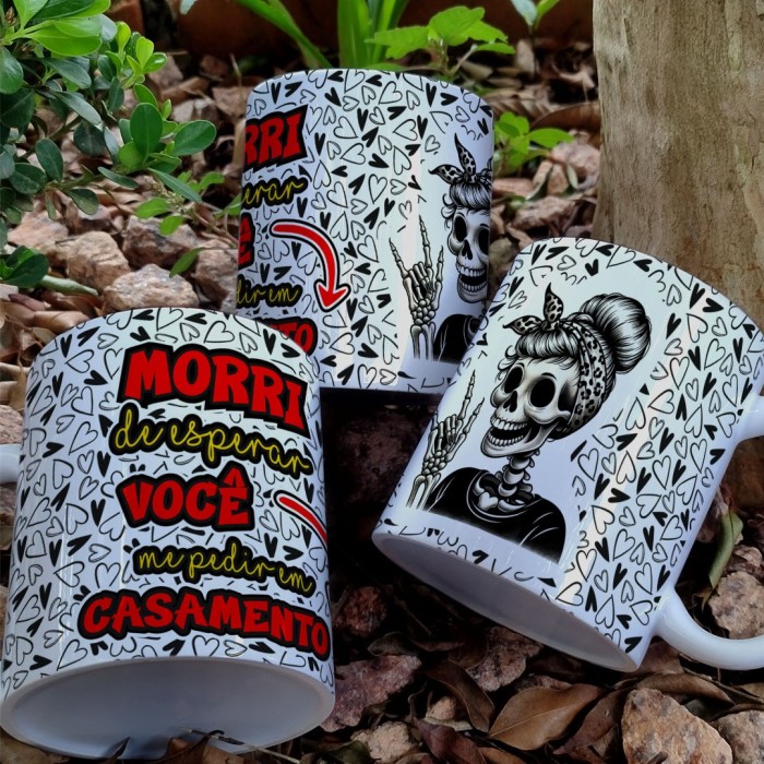 Caneca - Coleção Morri Esperando