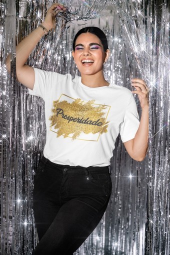 Camiseta Ano Novo Luz