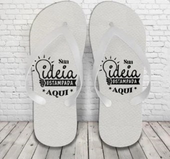 Chinelo Personalizado Estampado Como Desejar