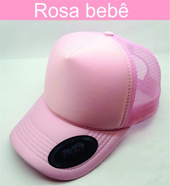 Bone Feminino Redinha Diversas Cores Liso sem Personalização