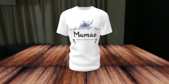 Dia das mães camiseta personalizada presente mae Modelo 7