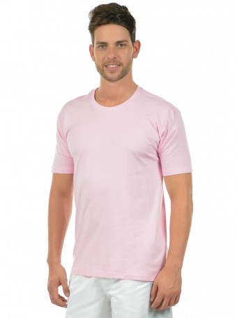 Camiseta ou baby look Rosa Chiclete 100% algodão