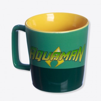 Caneca Buck Aquaman 400 Ml Cor Verde