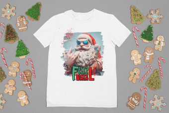 Camiseta Natal Noel do Rock 2