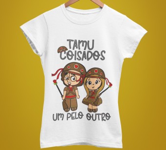 Camiseta Nordeste Feminina e Masculina Modelo 2