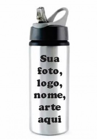 Garrafinha Squeeze Térmica Premium Personalizada 600 Ml