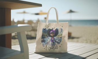Sacola Bolsa Ecobag Personalizada Nanã - Coleção Orixas