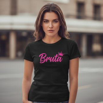 Camiseta Baylook Feminina - Bruta